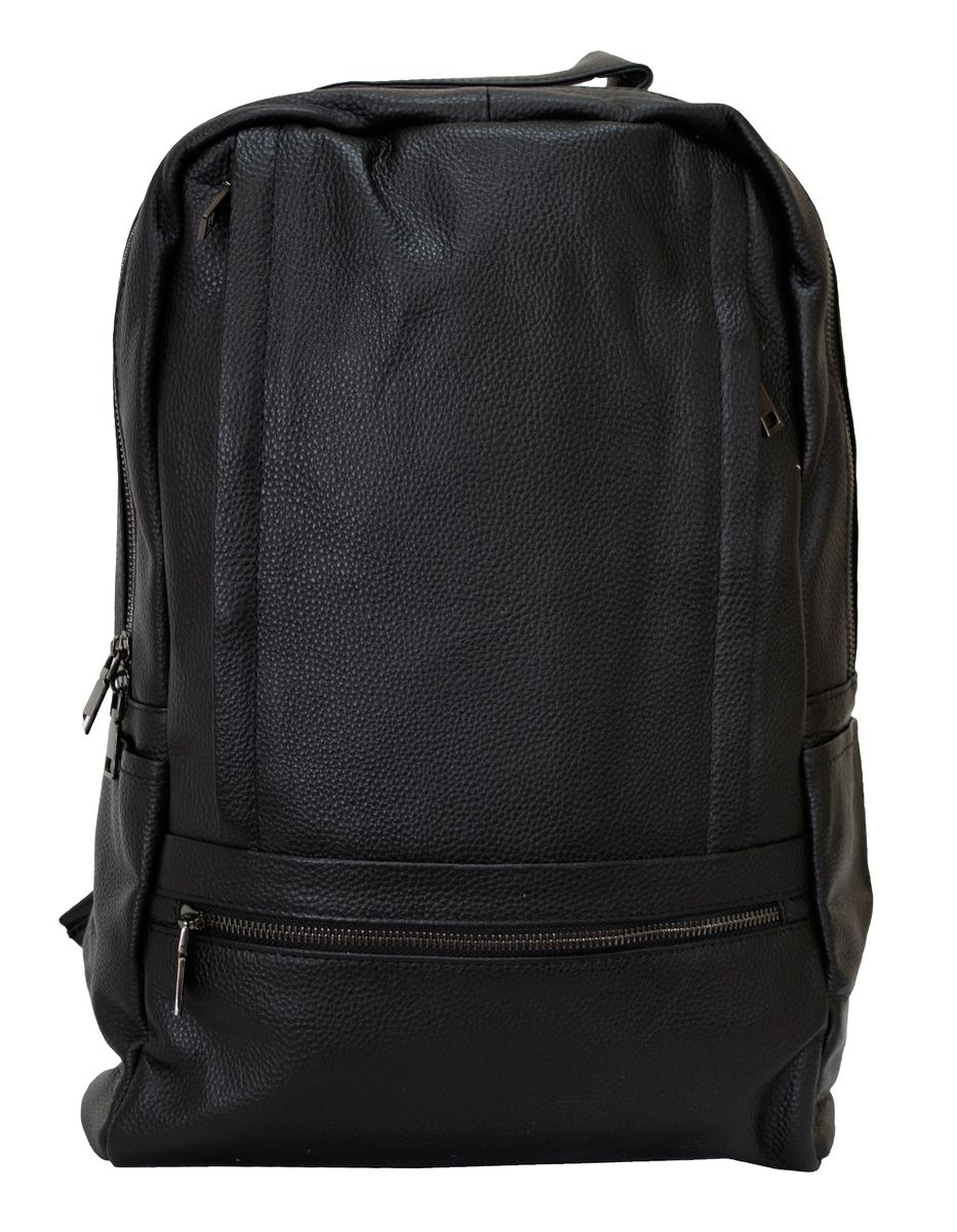 Fino 881 Full Grain Genuine Leather Multi-Pocket Backpack | Shop Today ...