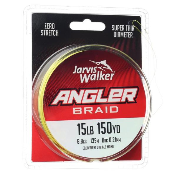 Jarvis Walker Angler Braid 15Lb