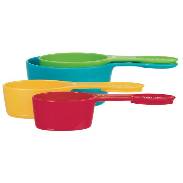 Progressive Kitchenware - Snapfit Measure Cups - 4 Piece Set