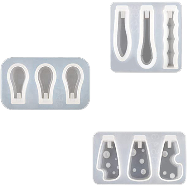 Resin Knife Holder Handle Mold Collection 3Pcs Handle Resin Mold