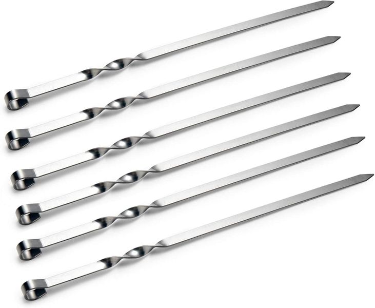 Set Of 6 Barbecue Skewer