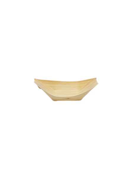 Wooden Boats 4 -50 Pack Dessert/Side Plate