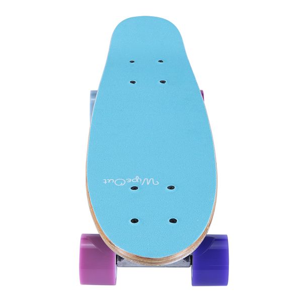 Wipeout Wipeout Skateboard Lightning Bolt - Blk Cruiser