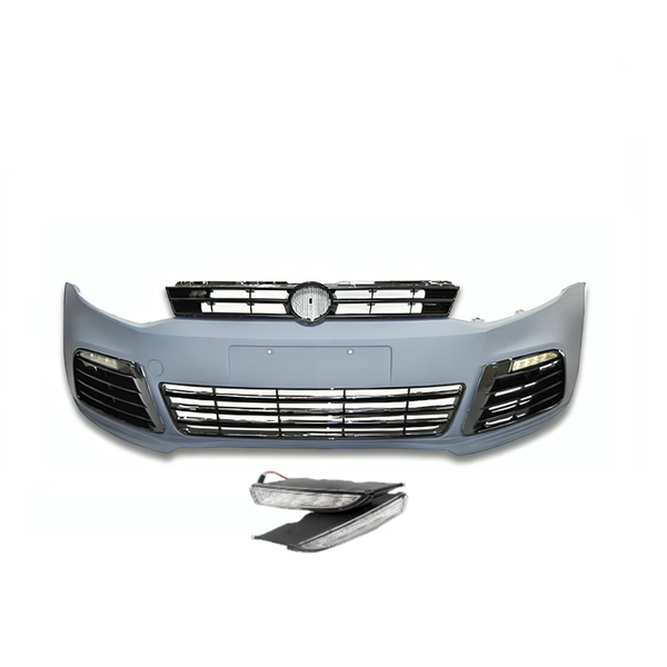Plastic Front Bumper Suitable for VW Polo 6R, Performance Style (Non-OEM)