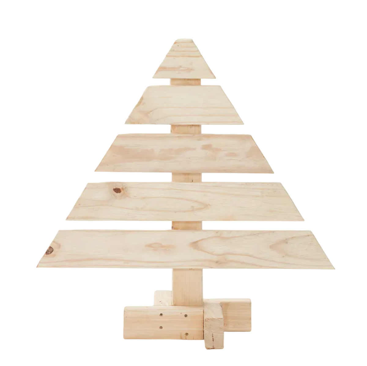 Reclaimed Medium Pallet Wood Christmas Tree - Rustic Holiday Decor ...