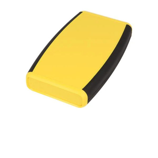 1553DYLBK ABS Enclosure Soft Side 147x89x24mm Yellow
