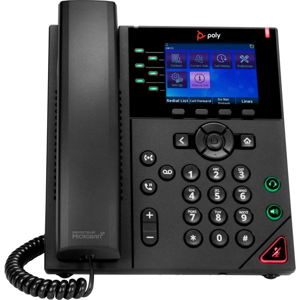 Poly OBi VVX 350 6-Line IP Phone and PoE-enabled