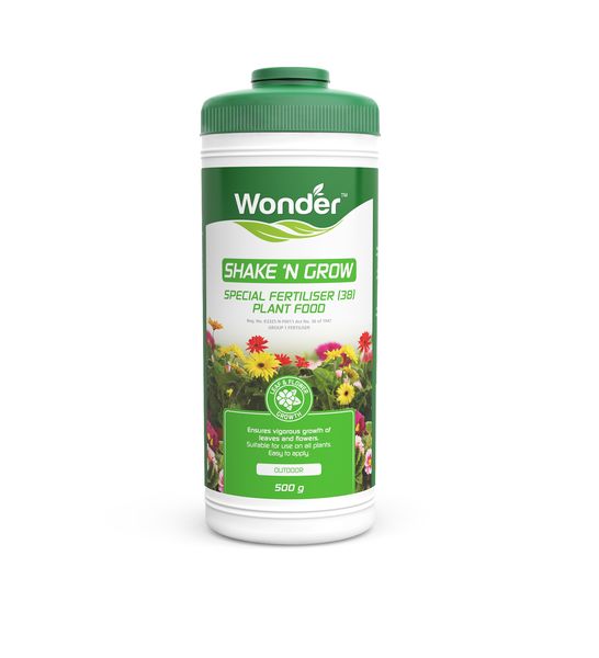 Wonder Shake 'n Grow Special Fertiliser Plant Food 500g