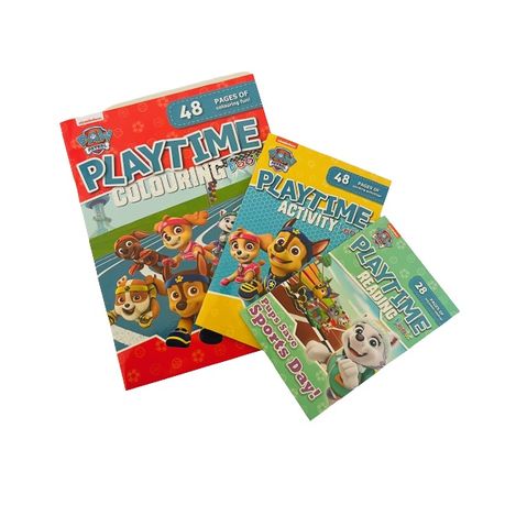 Paw Patrol Coloring and Activity Book Set (3 Coloring Books Bundle) with  Bonus Stickers