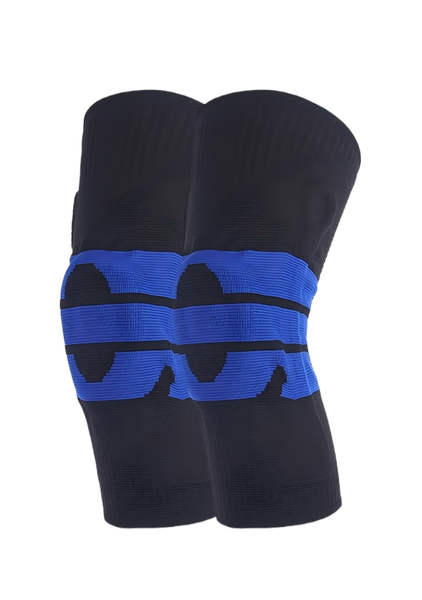 2 Sports Spring Silicone Knee Pads Kneepads Protector for Meniscus