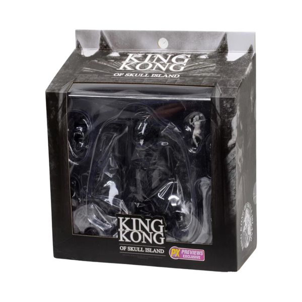 King Kong of Skull Island 7-Inch Black and White Version Action Figure