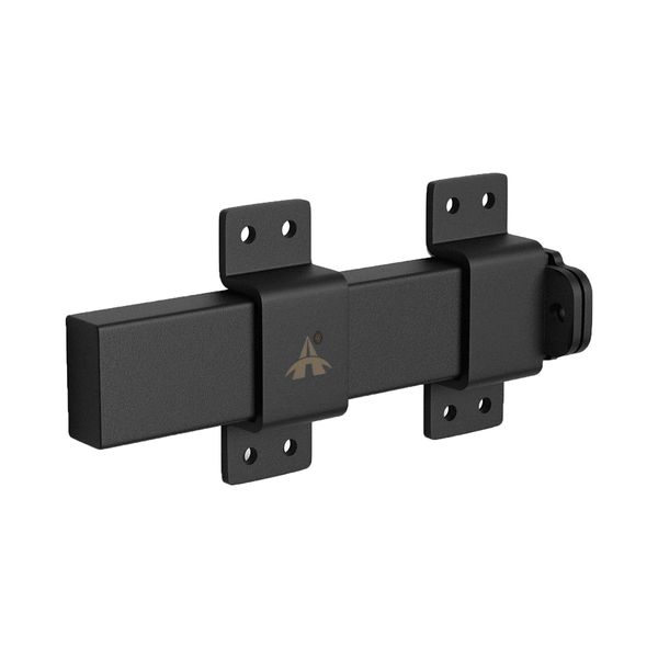 ALANES Slide Gate Latch Adjustable Door Latch with Padlock Hole