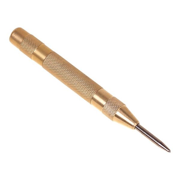 Garvin - Automatic Center Punch - 125mm - Brass Body - 3 Pack