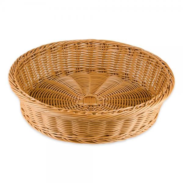 Get-Melamine Poly weave Round Basket 35cm
