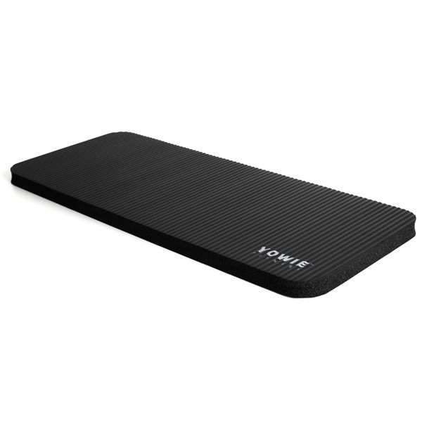 Yowie - Thick Knee Mat - Kneeling Pad for Strength Training &amp; Yoga - Black
