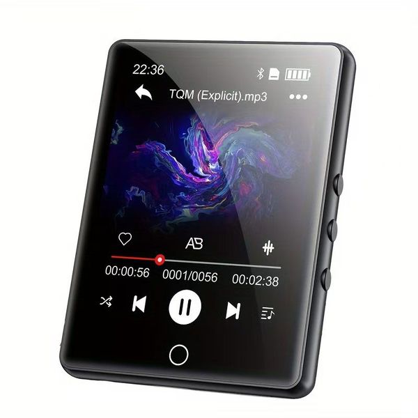 32GB MP3 Player, 2.4-Inch, Ultra-Slim Design, Black
