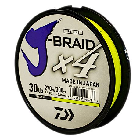 Daiwa J-Braid X4 Braided Line Dark Green at Rs 760.00, Fishing Line