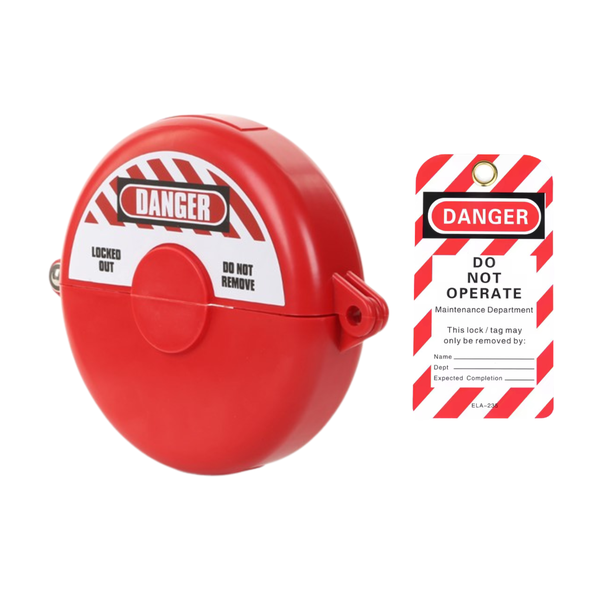 Large Gate Valve lockout Isolator (125-167mm)