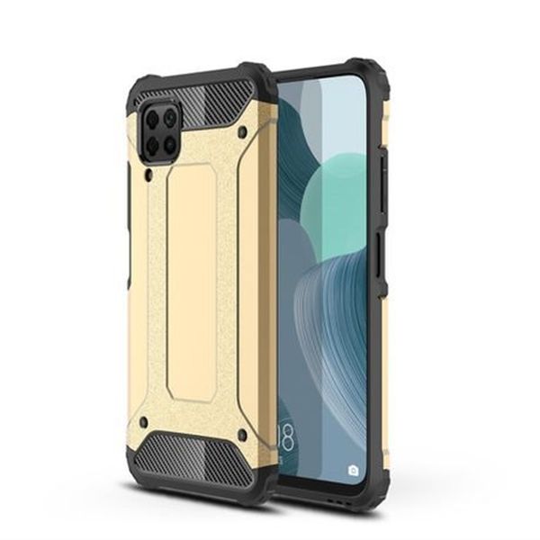 Durable Kingkong Armor Camera Lens Protect Case For Huawei Mate 20 Pro-Gold
