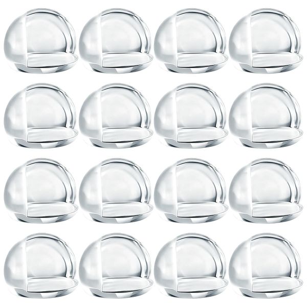 16-Pack Baby Proofing Corner Guards, Adhesive Furniture Edge Protectors