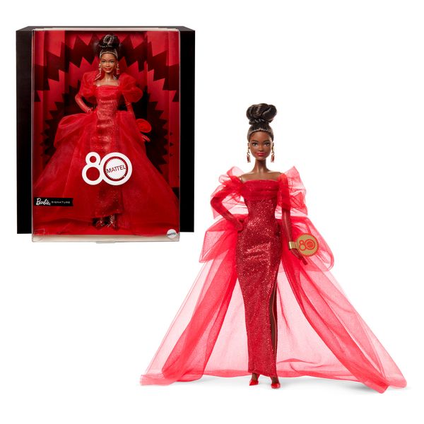 Mattel 80th Anniversary Barbie Doll