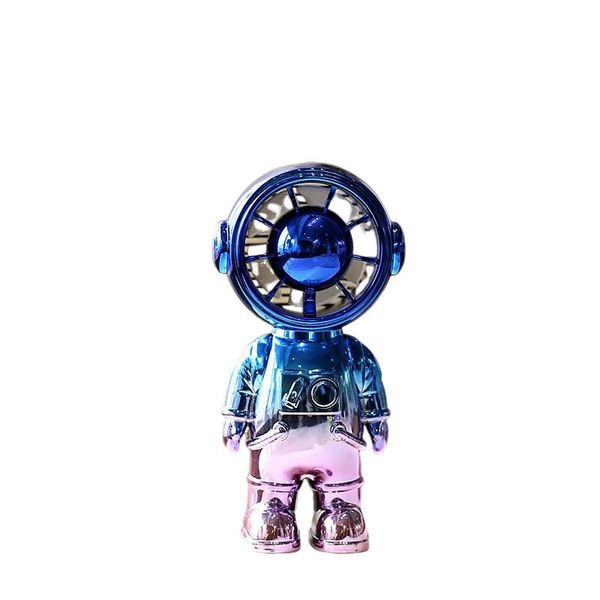 Mini Hand Held Rechargeable Fan Phantom Blue And image