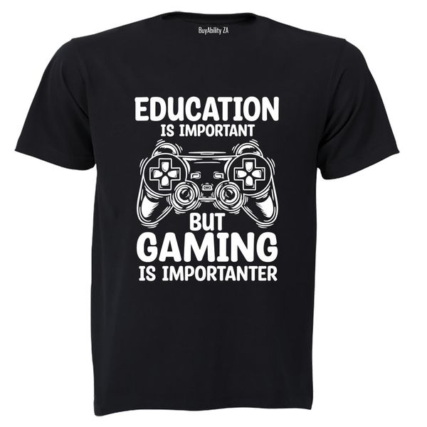 Gaming is Importanter - Kids T-Shirt