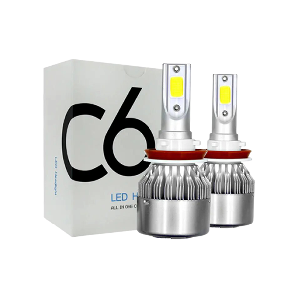 C6 9005 White 36W Headlights 3800LM