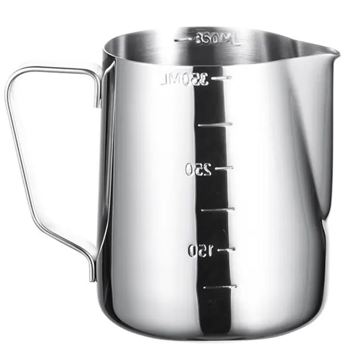 Milk Frothing Jug Stainless Steel 350ml With Measurement Markers | Shop ...