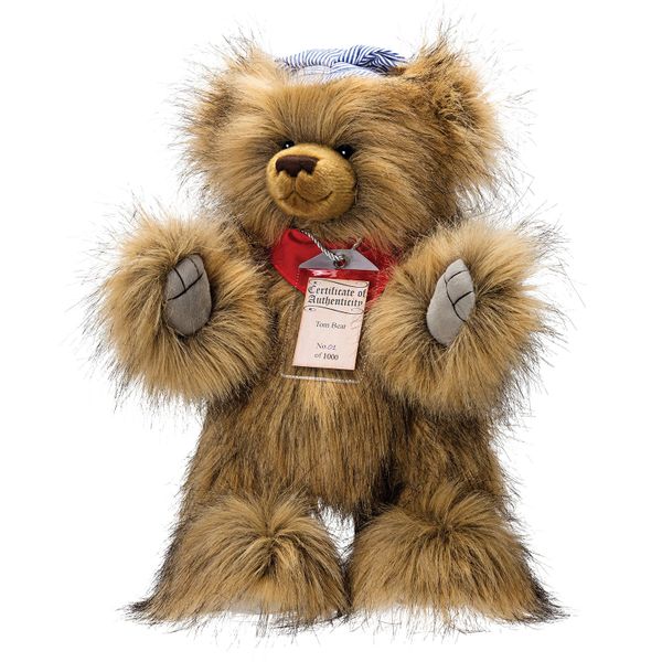 SUKI Limited Edition Collectible Silver Tag Bear Tom 17155