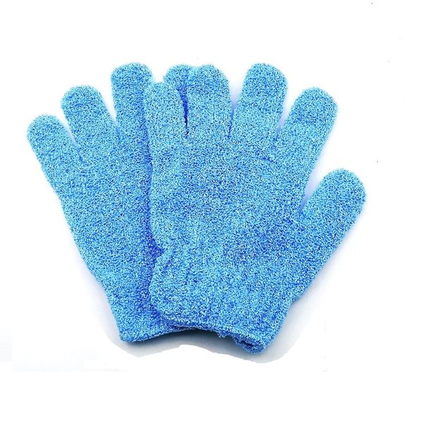 Glove Exfoliating - Bath- Blue - 1 Pair
