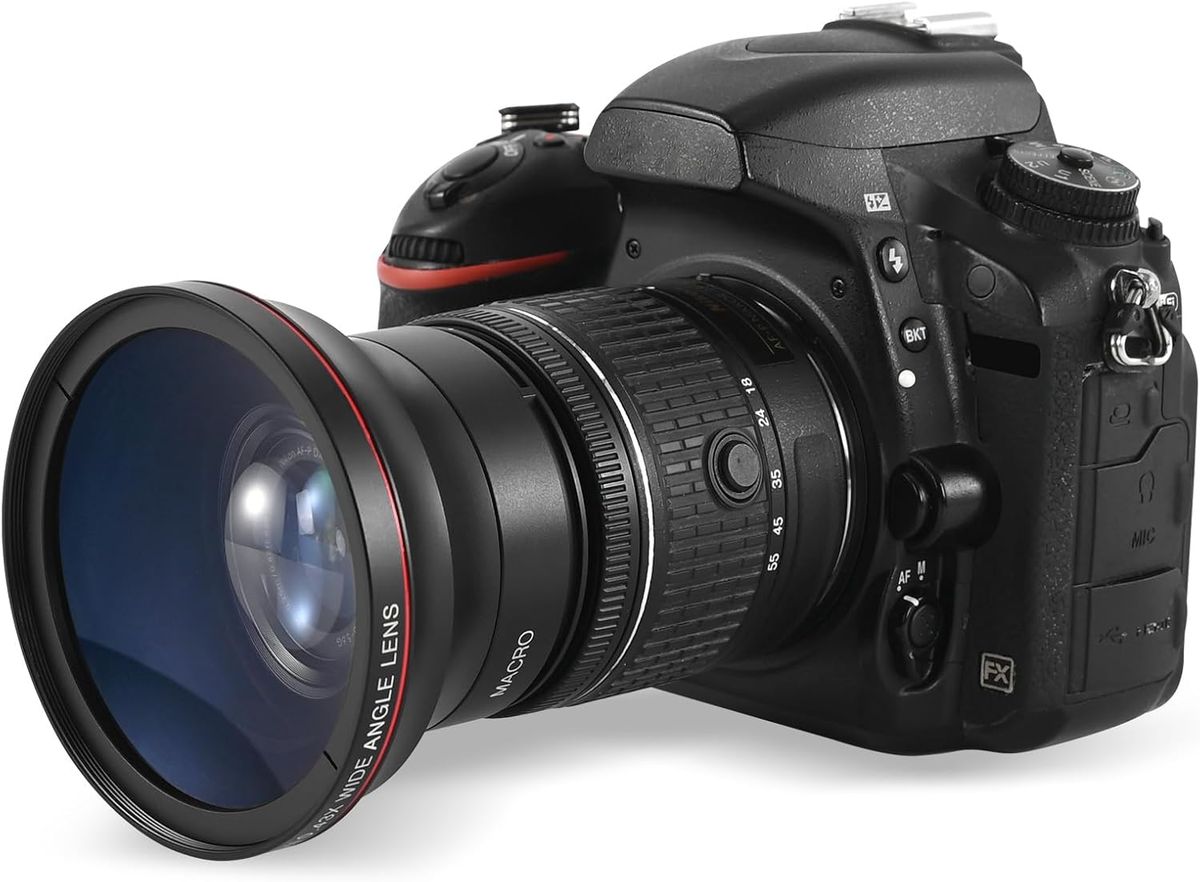 58MM 0.43x High-Definition Wide Angle + Macro Lens Attachment