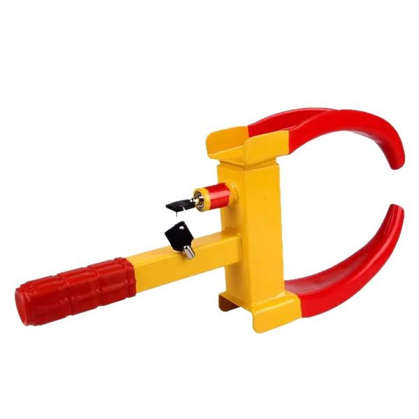 1Piece Parking Space Lock, Horn-Shaped Wheel Lock, Clamp for Vehicle Locks