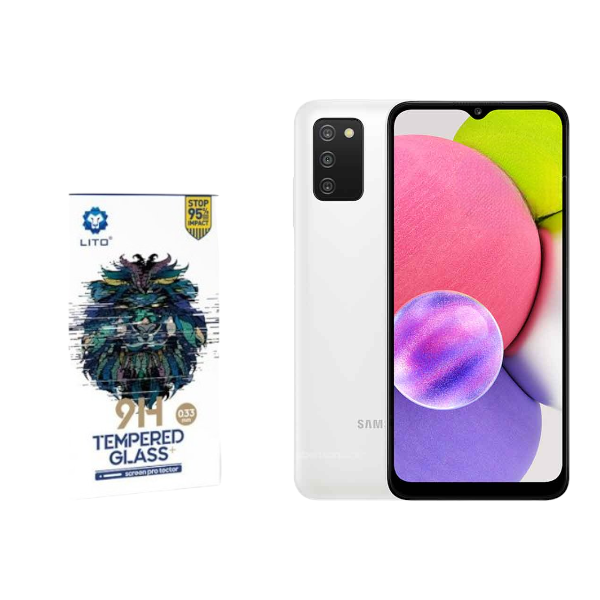 LITO Tempered Glass Screen Protector For Samsung A03s