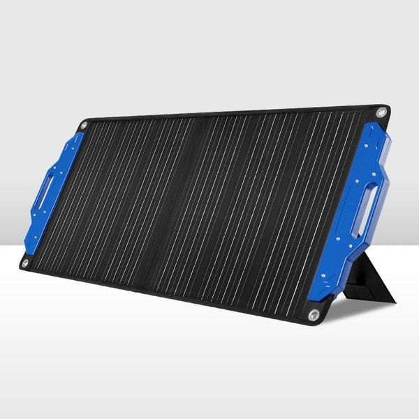 ATEM POWER High Efficiency Waterproof 100W Mono Portable Fold Solar Panel