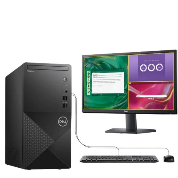 Dell Vostro 3030 Computer Set Dell E2225H|i3 12100|8GB DDR5|512GB SSD|Win11