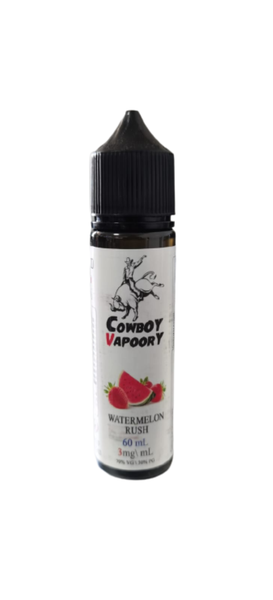 Cowboy Vapoory Vape Juice / E-liquid 60ml 3mg - Watermelon Rush