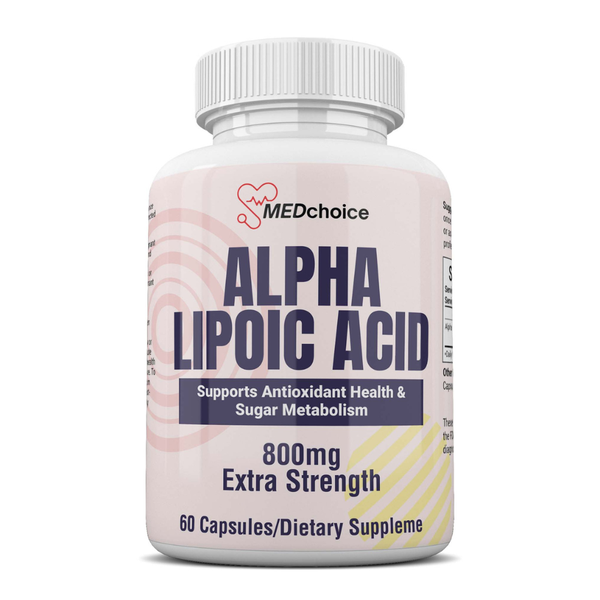 Med Choice Alpha Lipoic Acid 600mg Capsules