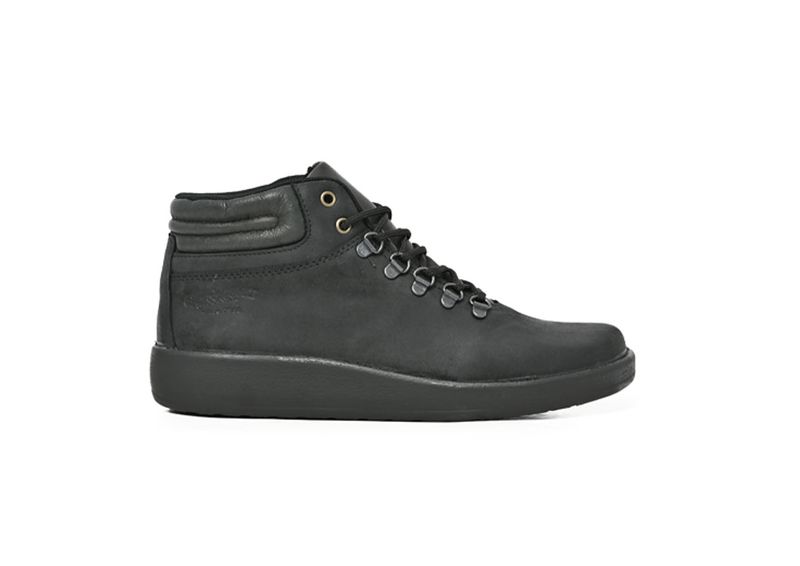 Grasshoppers Mens Spoiler Black Sandiego Lace-up