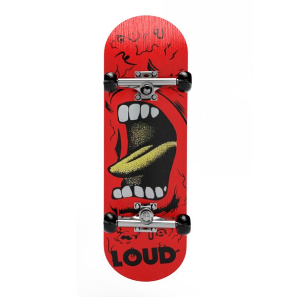 5-ply Canadian Maple Finger Tech Skateboard Complete w/ Wooden Deck