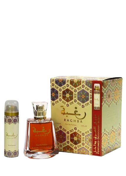 Lattafa Raghba 2 Piece Gift Set ( Parallel Import)