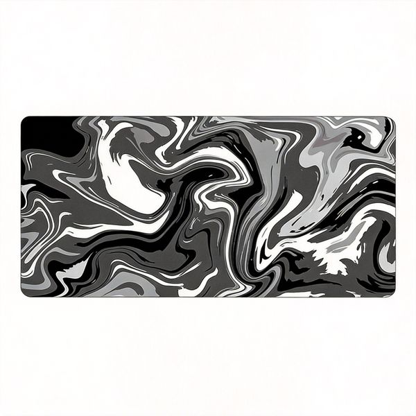 XXL Strata Liquid 900x400mm Anime Gaming Desk Mat For Keyboard and Mouse