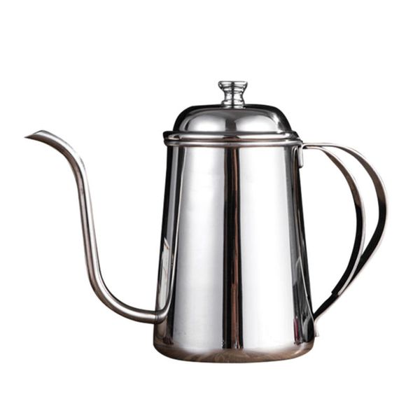 Stainless Steel Pot Geese Neck Coffee Pot Long Column Geese Neck Teapot Sp