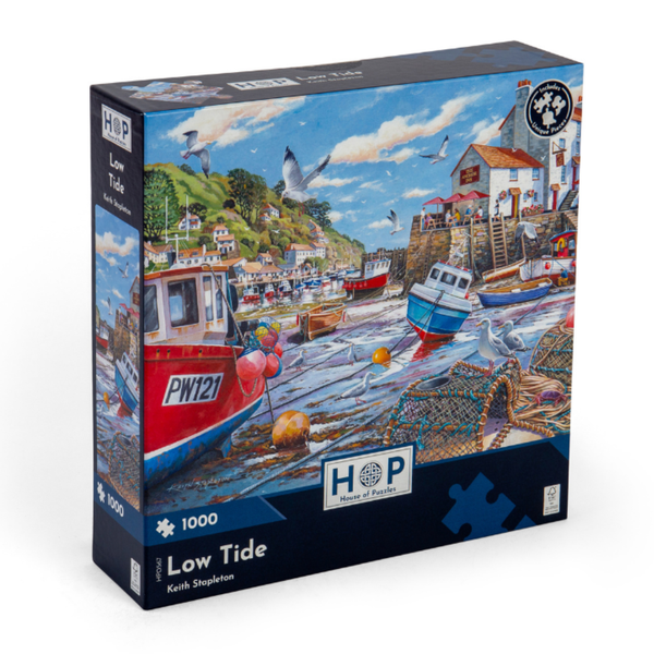 House of Puzzles - Low Tide - 1000 Piece Jigsaw Puzzle