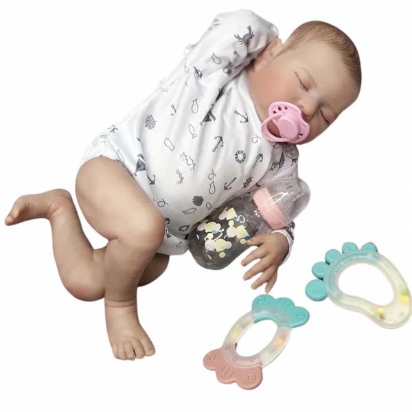 20 Inch Lifelike Sleeping Reborn Doll with Soft Body