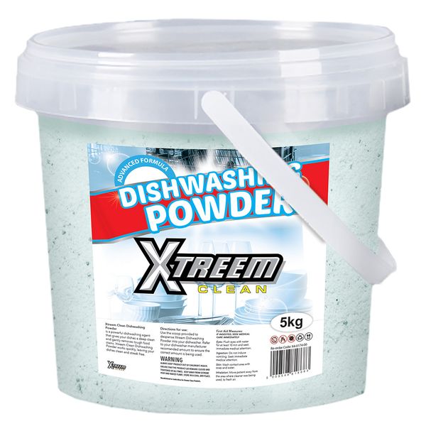 Xtreem Clean Dishwashing Powder - For Automatic Dishwasher - 5kg