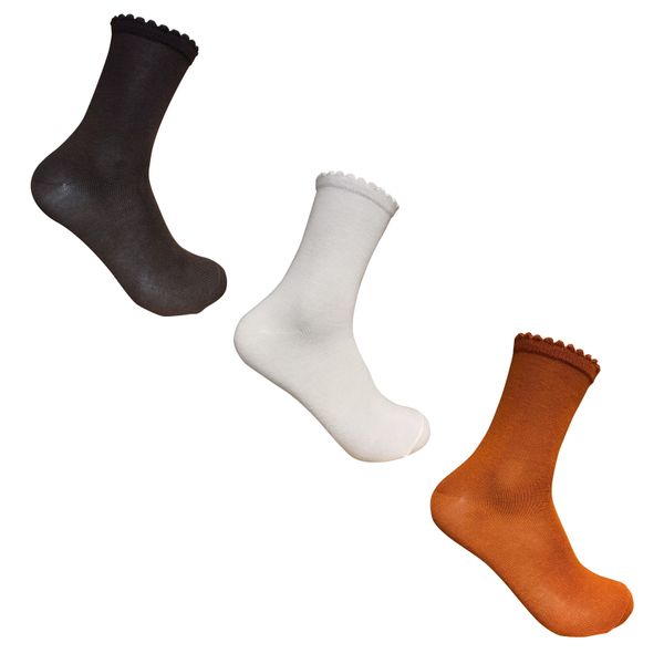 Undeez Ladies Bamboo Trouser Socks - 3 Pack