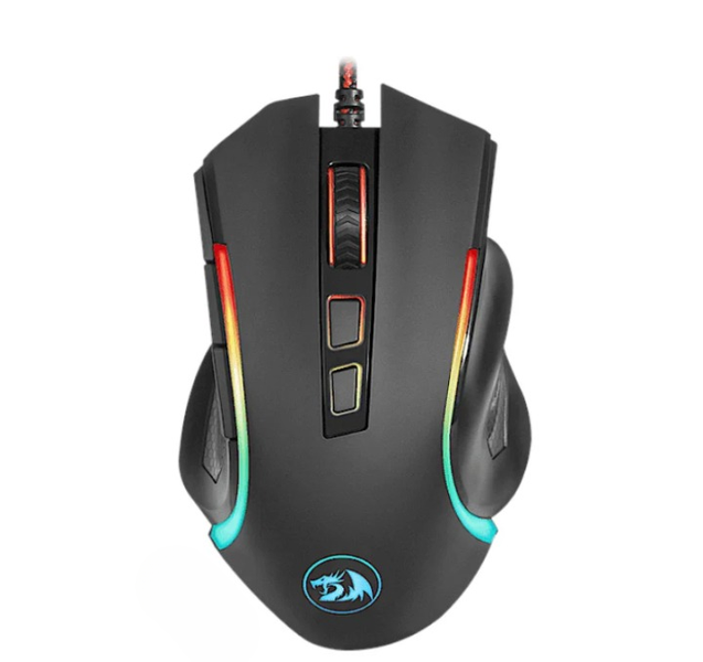 Ultra-Responsive 7200 DPI Gaming Mouse in Black