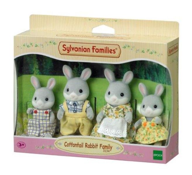 Sylvanian Families Cottontail Rabbit Family