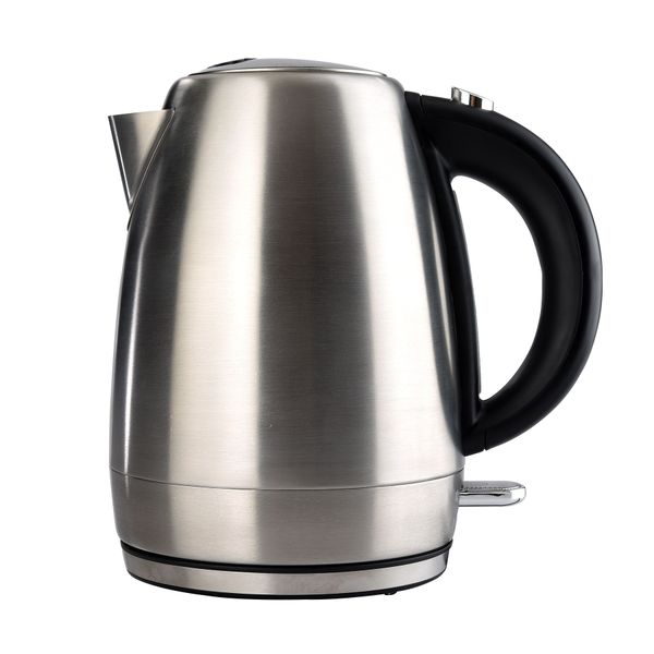 Mellerware Kettle 360 Degree Cordless Stainless Steel Brushed 1.7L 2200W